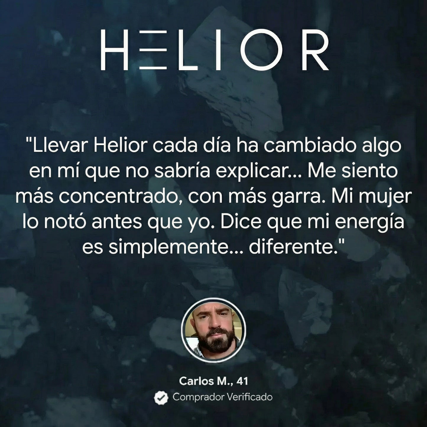 Helior - Bracelet en hématite